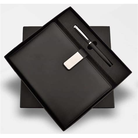 Black Diary Pen Set - PYG Corp