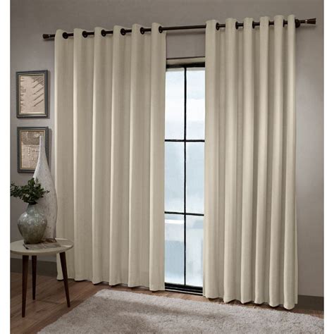 Cortina Ou Curtina - Cortina para Quarto e Sala 5,40X2,50 m Naturalle Havan Casa - NATURAL 0001