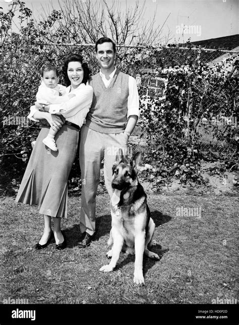 Bradford Dillman Right And His First Wife Frieda Dillman With One