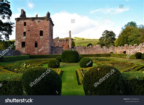 View Architecture Ruins Edzell Castle Stock Photo 1299388354 | Shutterstock