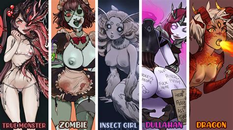 Monstergirlchallenge By Hellbibi Hentai Foundry