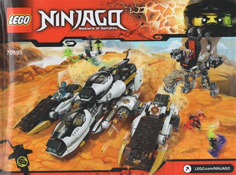 70595 LEGO Ninjago Bauanleitung Ultra Stealth Raider Klickbricks