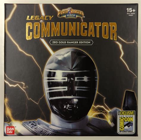 Bandai Gomiccon Exclusive Power Rangers Zeo Legacy Communicator Zeo