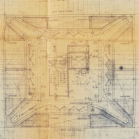 Empire State Building Blueprints Mimeographs sold at auction on 26th ...