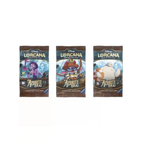 Booster Pack Disney Lorcana Azurite Sea English Kurogami