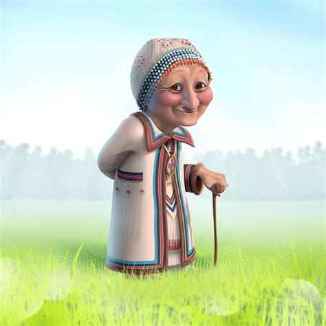 ArtStation - старушка