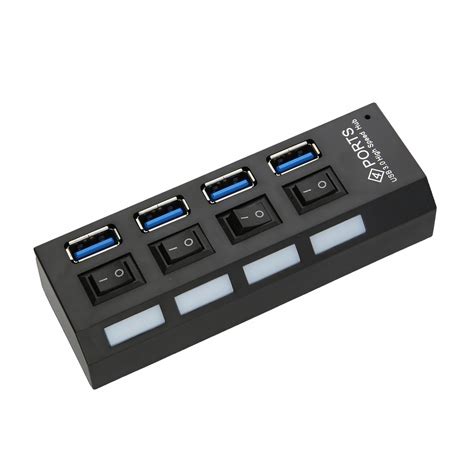 HUB USB 3 0 4 Porty x4 ROZGAŁĘŹNIK Rozdzielacz PAWONIK Sklep EMPIK