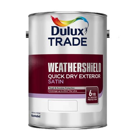 Dulux Trade Weathershield Quick Drying Satin Richards Builders