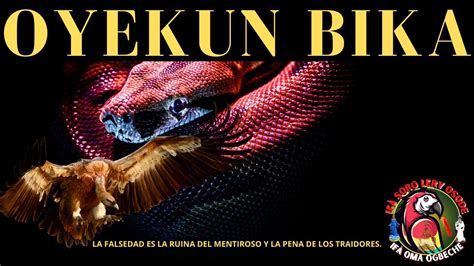 Interpretaci N En If Del Signo Oyekun Bika Youtube