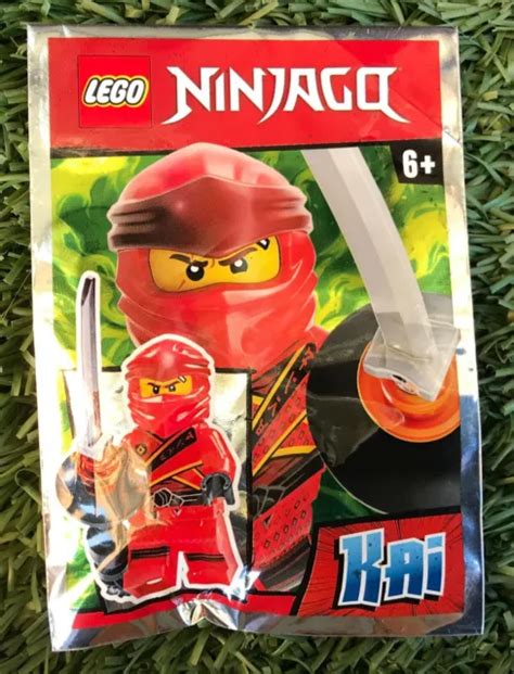 Figurine Lego Minifigure Polybag Ninjago Kai Avec Katana Geant Ninja Rouge Eur 2 79 Picclick Fr