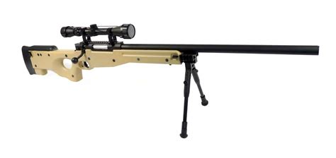 Well Warrior Upgraded Version Mb L Spring Sniper Rifle Tan