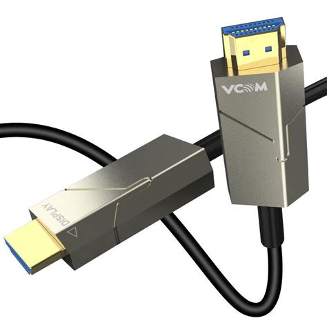 Vcom 光ファイバーhdmi ケーブル 20m 4k 60hz対応 Hdmi2 0 Aoc Cord 18gbps超高速伝 4khdr U