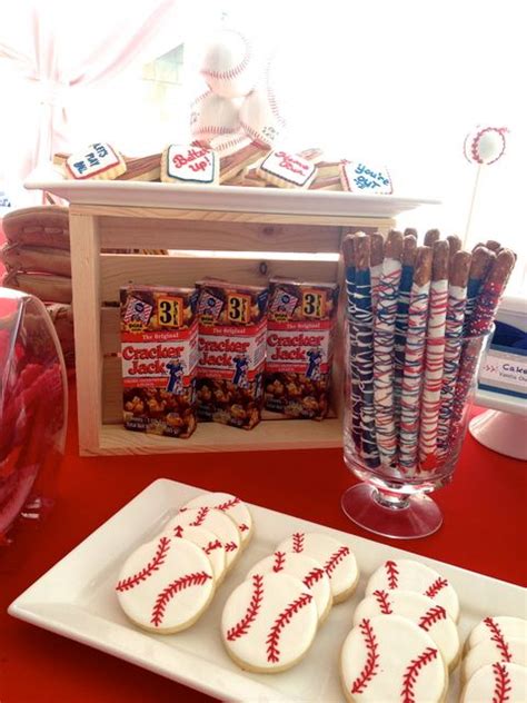 Baseball Baby Shower Party Ideas Photo 6 Of 11 Baseball Baby Shower