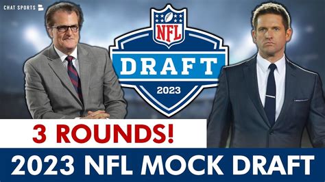 Mel Kiper And Todd Mcshay Nfl Mock Draft Espns 3 Round Projections