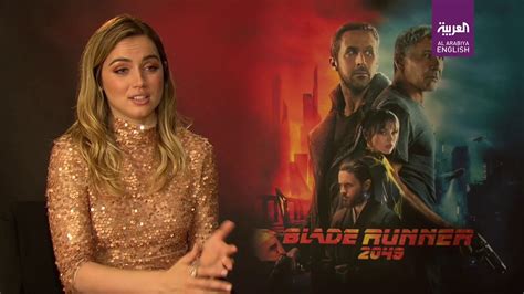 Blade Runner 2049s Ana De Armas Talks Harrison Ford Jared Leto And