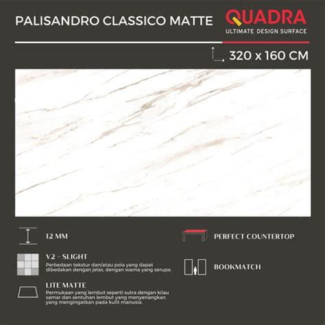 Jual Promo Granit Quadra Palisandro Classico X Cm Slab M