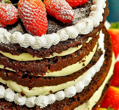 Bolo Pelado Naked Cake Xamego Bom