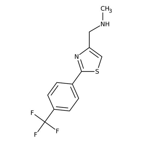 N Methyl N 2 4 Trifluoromethyl Phenyl 1 3 Thiazol 4 Yl Methyl