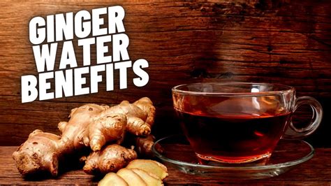 5 Benefits Of Drinking Ginger Water Health And Fitness Youtube