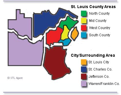 Map Of South County St Louis Mo | Paul Smith