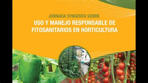 Uso Y Manejo Responsable De Fitosanitarios En Horticultura Youtube