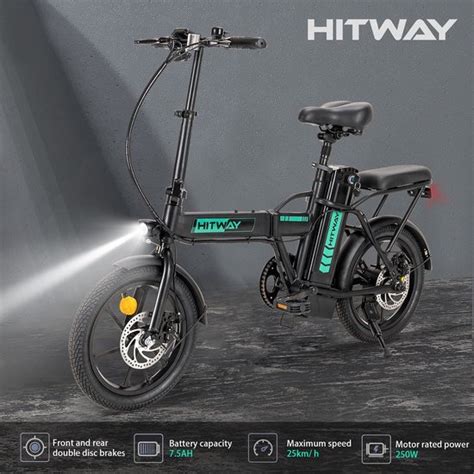 Hitway BK5 Elektrische Vouwfiets E Bike Elektrische Fiets 250W Motor