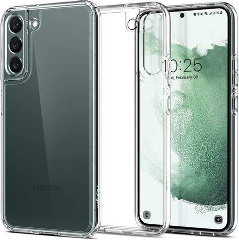 Amazon.com: Spigen Ultra Hybrid Designed for Galaxy S22 Plus Case (2022) - Crystal Clear : Cell ...