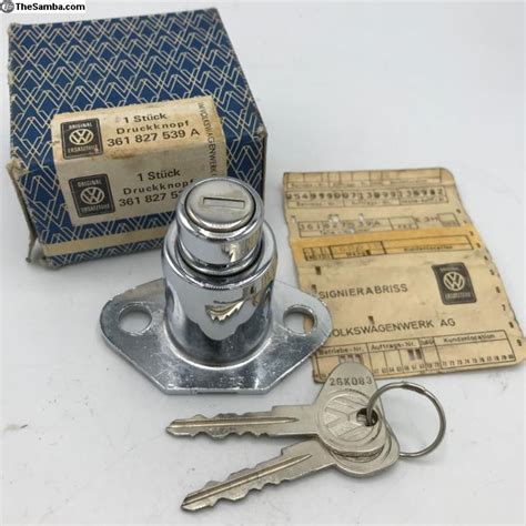 TheSamba VW Classifieds Type 3 NOS Squareback Tailgate Lock