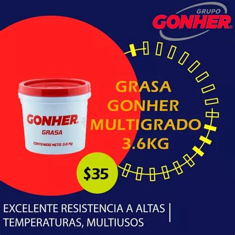 Grasa Gonher Multigrado Kg Mercadolibre