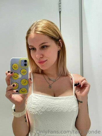 Tati Blonde Nude Leaks FapSea