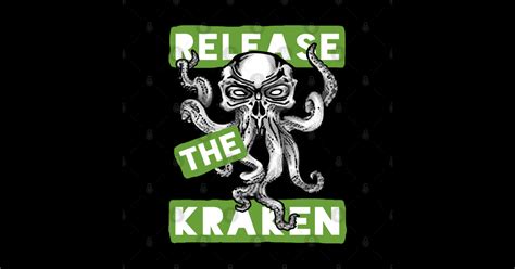 Release The Kraken Release The Kraken Sticker Teepublic