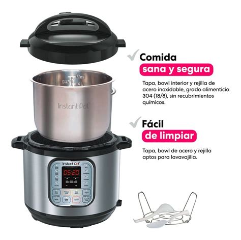 Olla Electrica Multifuncion Duo Instant Pot Lt En Mercado Libre