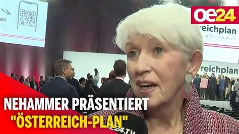 Maria Rauch Kallat Nehammer präsentiert Österreich Plan YouTube