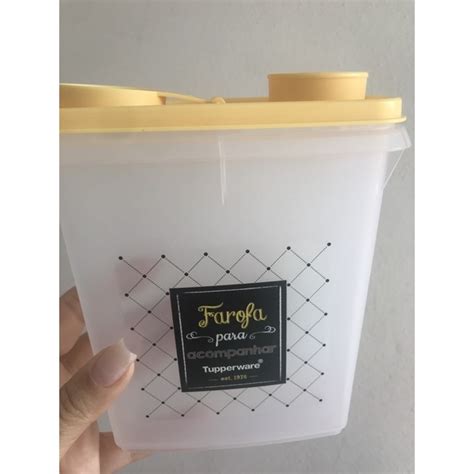 Porta Farofa Tupperware Shopee Brasil