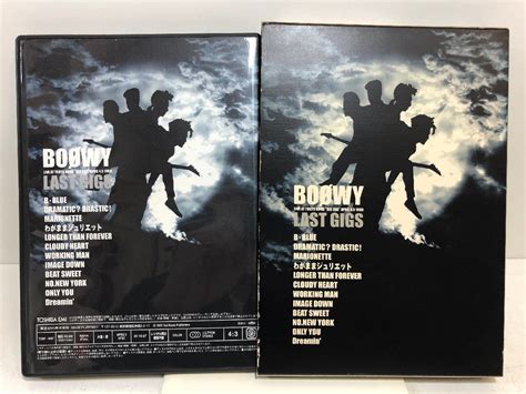 Yahooオークション 【dvd】boowy Last Gigs～live At Tokyo Dome “b