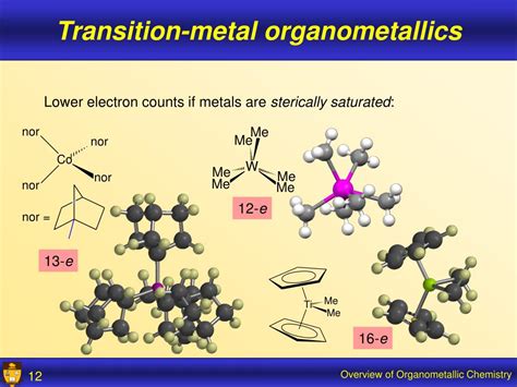 PPT - Organometallic Chemistry an overview of structures and reactions ...