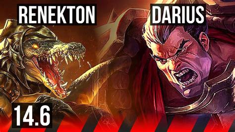 Renekton Vs Darius Top 300 Games 1333 Dominating Br Master