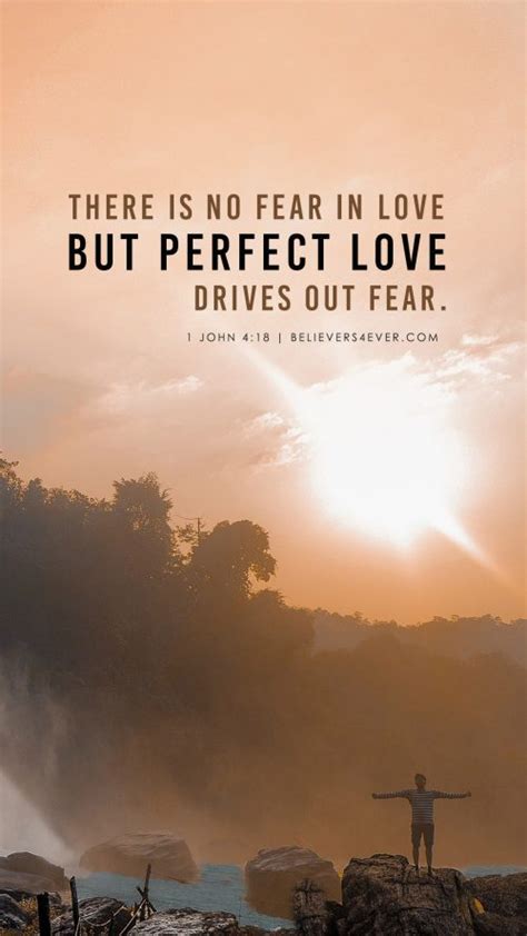 There Is No Fear In Love Mobile Wallpaper