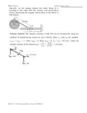 Engineering Mechanics Dynamics Rigid Body Revision Tutorial Course Hero