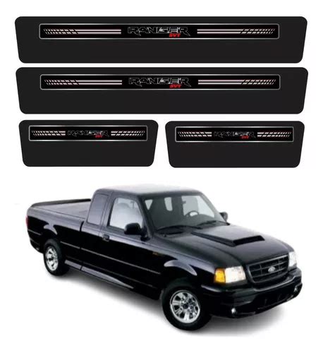 Kit Soleira Premium Para Ford Ranger Svt 17227 Cor Preto MercadoLivre