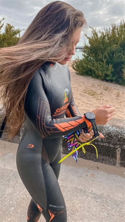 Wetsuit Ready For The Challenge Wetsuit Scuba Girl Wetsuit Womens