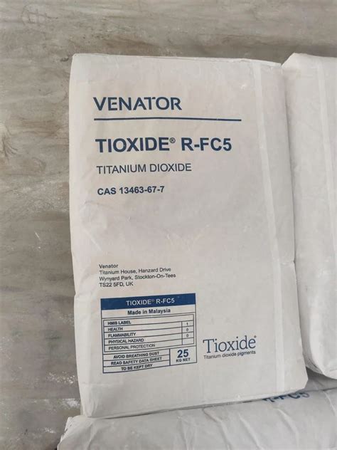 VENATOR Titanium Dioxide RFC 5 For Industrial 25 Kg At Best Price