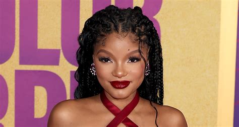 Halle Bailey Reveals Why She Kept Her Pregnancy A Secret Halle Bailey