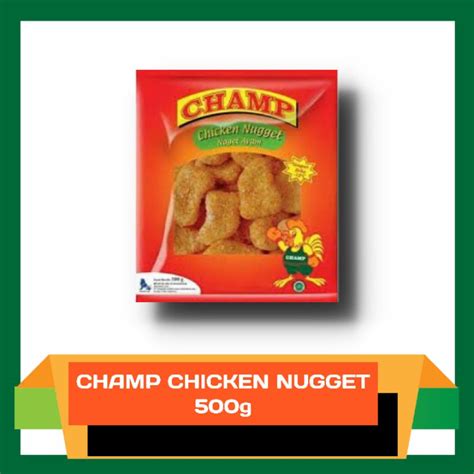 Jual Champ Chicken Nugget G Shopee Indonesia