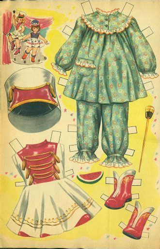 Paper Dolls Book Vintage Paper Dolls Paper Clothes Doll Clothes