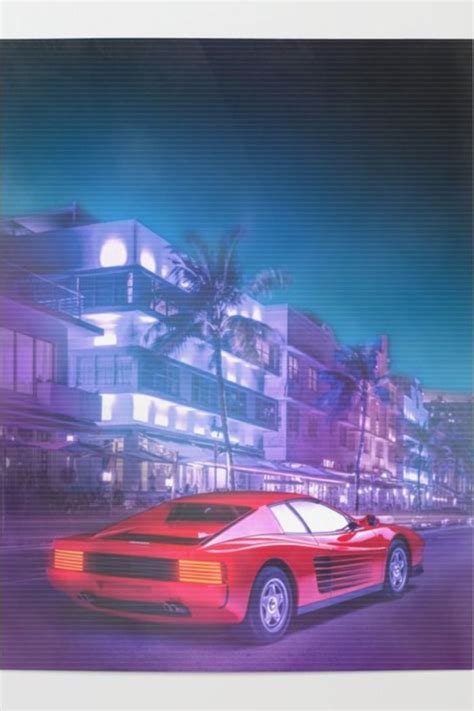 New Retro Wave Retro Waves Vice City Cars Grand Theft Auto Artwork