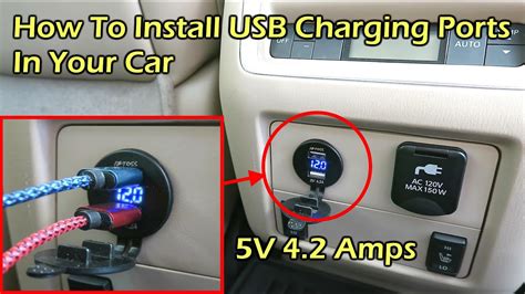 How To Install Usb Port In Car