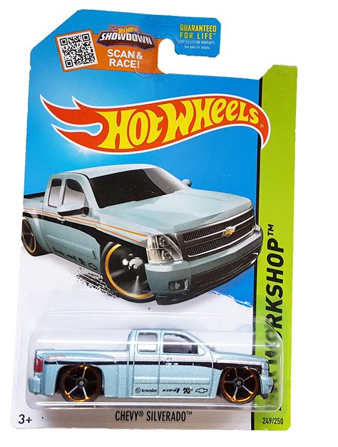 Hot Wheels Chevy Silverado Town Green