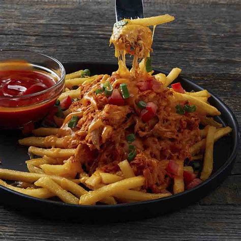 Pulled Chicken Loaded Fries French S