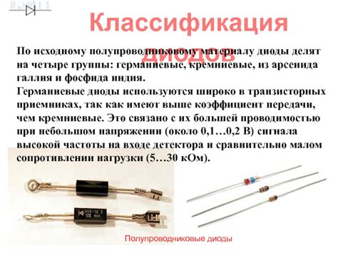 Диод. Электрические параметры